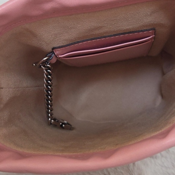 EUC- Gucci Pink Marmont Mini Bucket Bag  💕 - Picture 8 of 13
